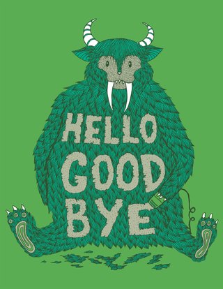 Hellogoodbye Monster Shirt