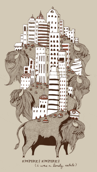 empire! empire! i was a lonely estate Buffalo Shirt