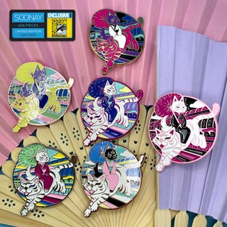 Summer Fun SDCC Exclusive Blind Bag Pins